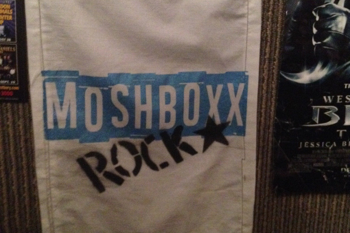 Image of MoshBoxx Punk Rock Mini Flag