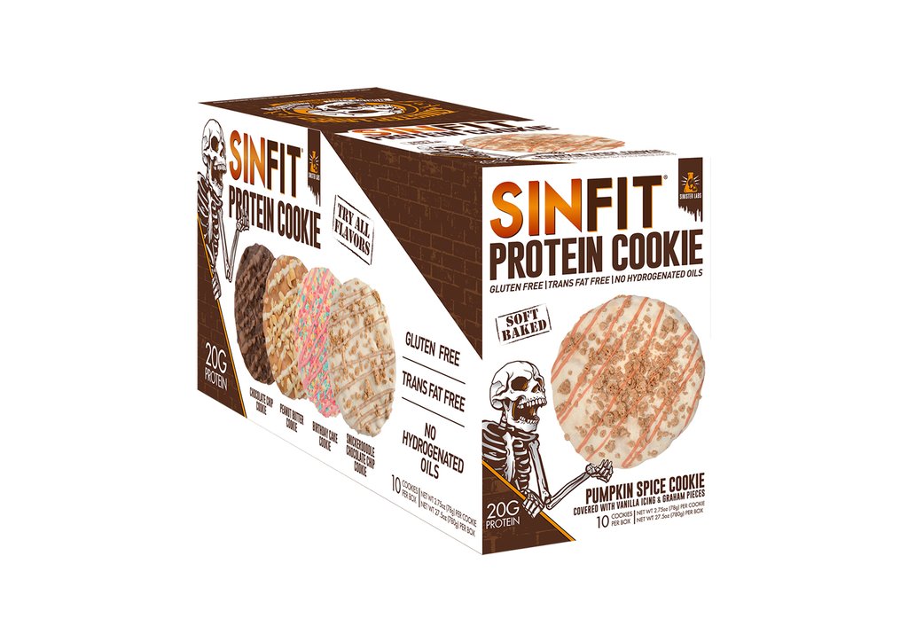 Image of Pumpkin Spice SinFit Protein Cookies by Sinister Labs (10 Cookies)