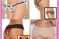 (OS)Bralette and Panty Set One Size REGULAR or PLUS Size
