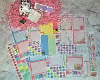 Monthly Functional Planner Sticker Subscription Box for Planners - Calendars, Happy Planner, Bullet Journal, Leafy Treetops, Pocket, A5, EC, TN, Hobonichi Weeks