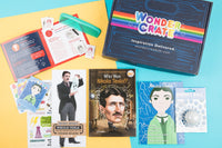 Read about Nikola Tesla, experiment with static electricity and discover how circuits work with your light-up Energy Ball.