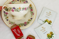 Vintage Teacup Club Duo - Teacup and Saucer