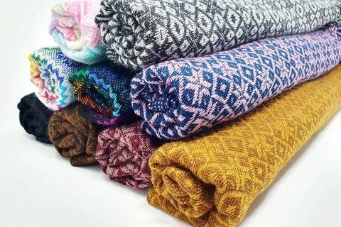 Hand made Mexican rebozo scarf