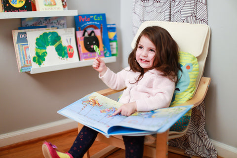 A Whimsical Gift of Books and Lollipops Delivered Monthly