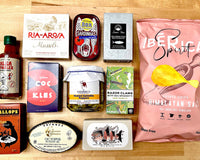 TINNED FISH DATE NIGHT PLATTER