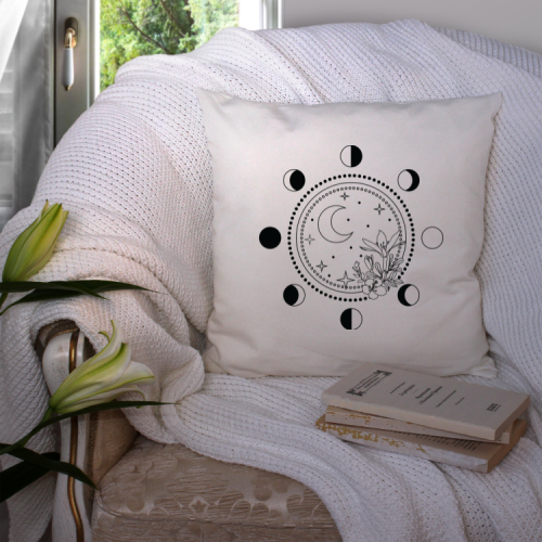 Image of Pillow - Moon Phase