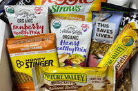 Healthy good for you snack box
