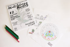 Adult Coloring Monthly