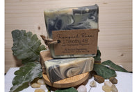 All natural men's soap.  Hempseed oil and fresh musk scent.  perfect for all skin types.            
