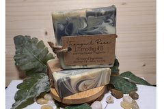 All natural men's soap.  Hempseed oil and fresh musk scent.  perfect for all skin types.            