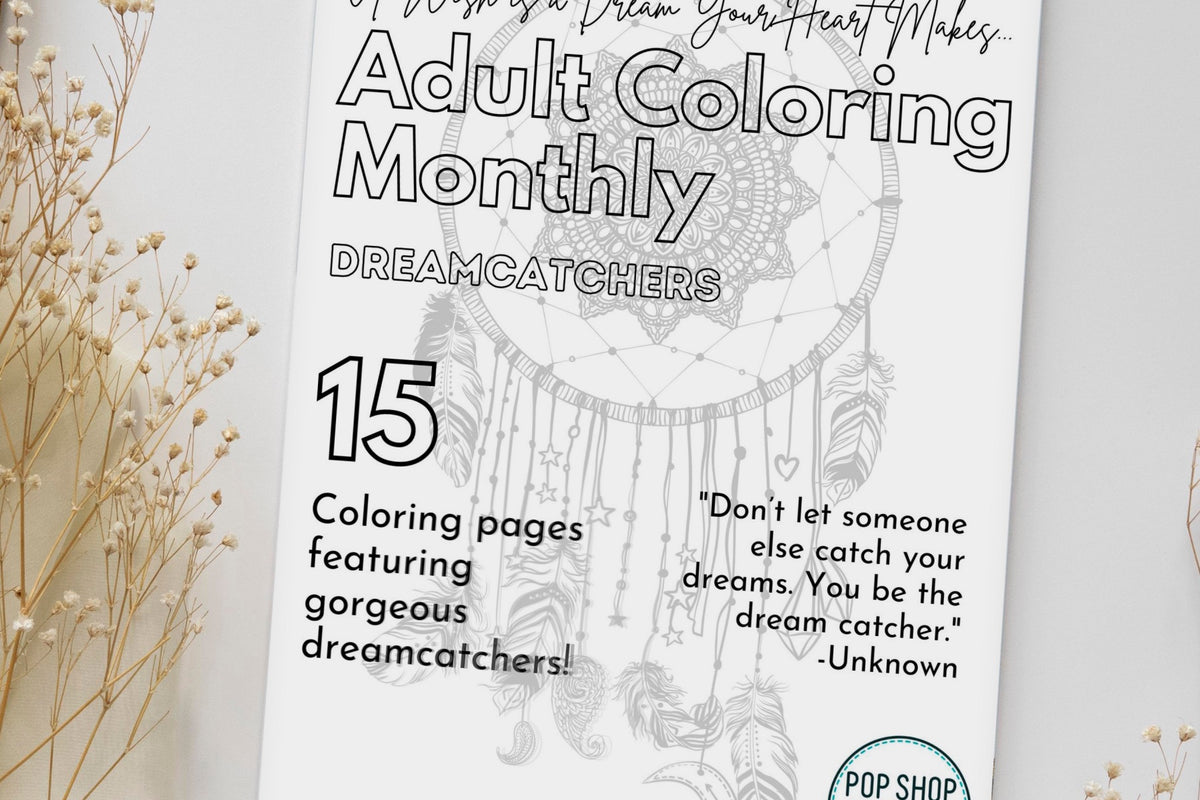 Image of Adult Coloring Monthly