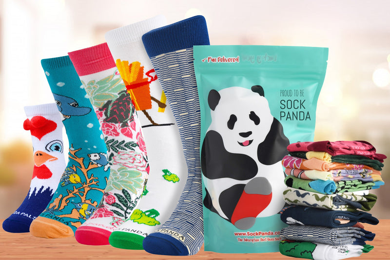 Sock Panda - Men's Sock Subscription - Amazing and Original Sock Panda Designs Delivered Monthly