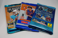 This is an example of some of the sports card packs we have offered in past subscription boxes. All card packs will feature newer packs.
