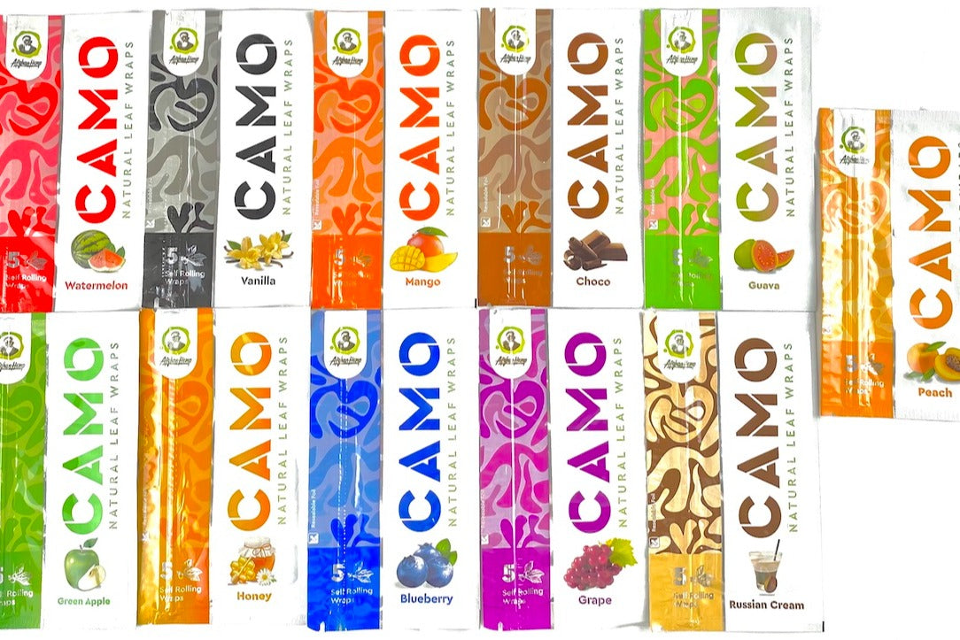 CAMO self-rolling wraps (11 flavor sampler)