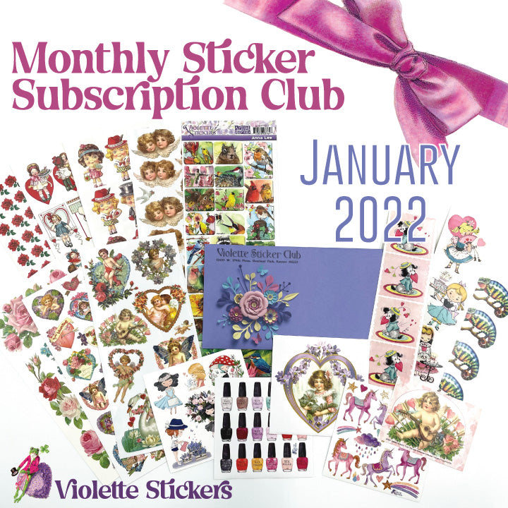 Image of January 2022 Sticker Pack