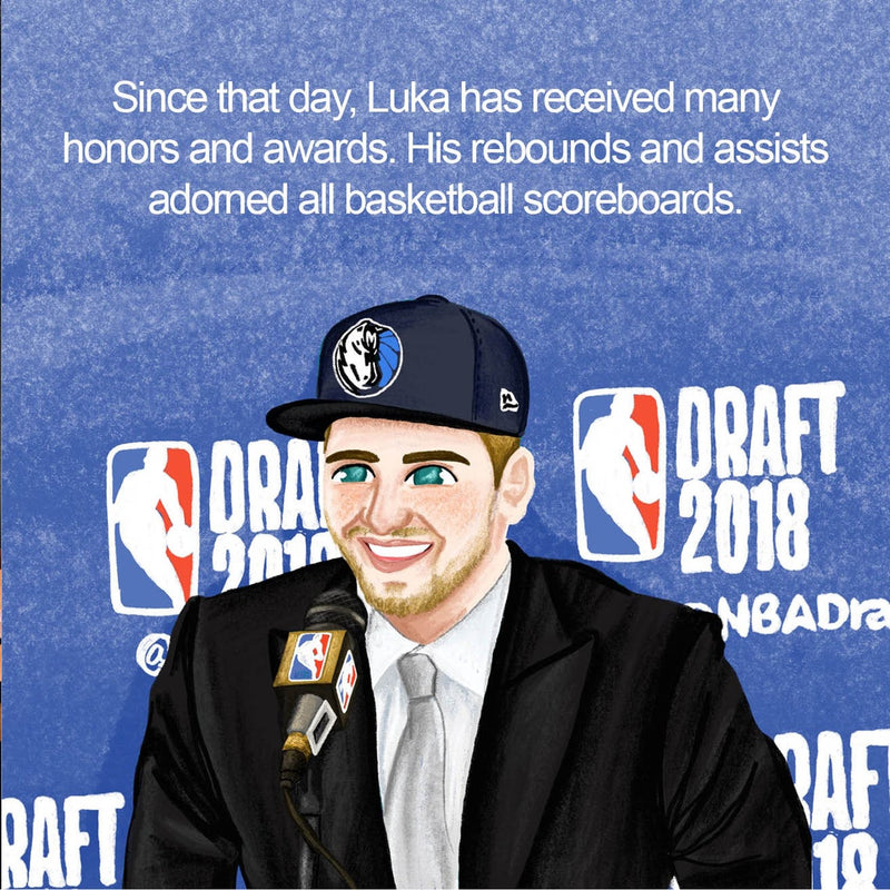 Image of Luka Doncic  Childrens book Biographies For Beginning Readers (Basketball Books For Kids Book 4)