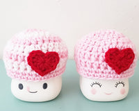 Seasonal Marshmallow Mug Hat Farmhouse Tiered Tray Decor Box