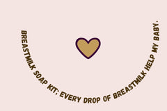 Breastmilk soap is great for the whole family!