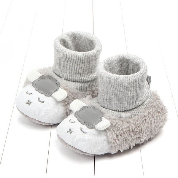 Image of "Baby's First" Lamb Booties
