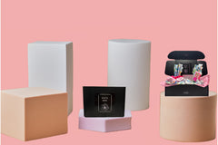 Eves box! Has your every month periods needs. Includes tampons/Pads, Panty liners and 3 self care items. 