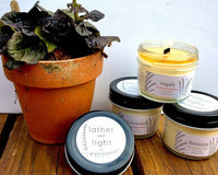 Soy Wax Candle Trio scented with Essential Oils
