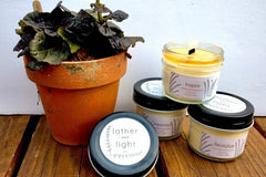 Soy Wax Candle Trio scented with Essential Oils