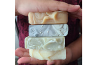 All natural soaps, packed with skin loving ingredients and no harsh chemicals                              