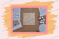 The unpainted wood inlay pieces hold promise of an eye-catching masterpiece awaiting your creative touch.