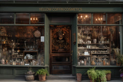 Yellow Coffin Cosmetics Storefront And Lab. Women & Indigenous Owned And Operated. Skincare, Color Cosmetics, Bath & Body. 