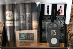 Cigar subscription delivery with information card and packed in Boveda to make sure cigars arrive in the best condition.  