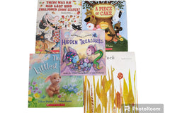 Kids Used Monthly Subscription Book Box Buy in crate joy today for $18.99, Get 5 picture books for a steal.