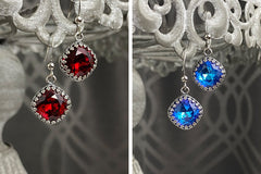European Crystal Earrings
