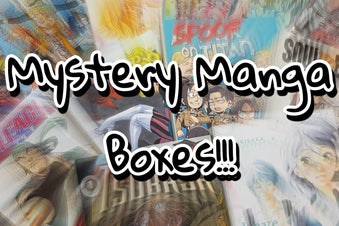 Manga Mystery Box - 5 or 10 Books - Shojo, Shonen, Mature or Mix! Free Shipping!
