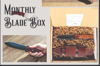 Monthly Handmade Knife/Blade Subscription Box! (Most Popular)