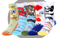 Sock Panda Kids Socks (Ages 3-7)  -  Two Pairs Each Month