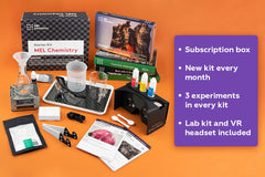 MEL Chemistry — Science Experiments Subscription Box for Kids DIY Educational Kit Learning & Education Toys for Boys and Girls STEM Projects Ages 10+