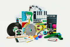 perfect harmony date night box theme example for music lovers, date night subscription for couples example