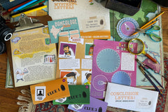 IndianTies Mystery letters subscription Case001 is The Bungle in Bangalore and features a fun decoder craft.