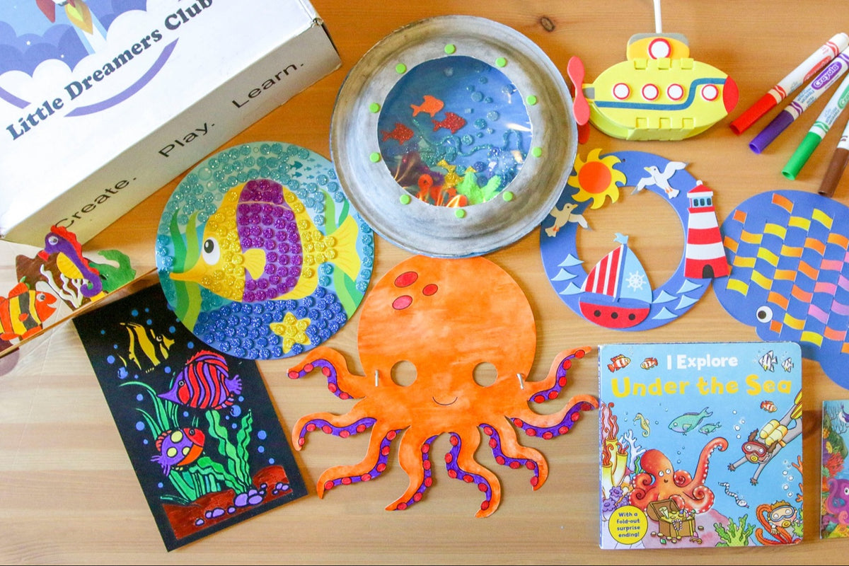Little Dreamers Club Crafts Subscription Box - MONTHLY Subscription Box