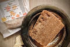 Maple and Walnut sugar scrub bar, by Create Elements. Indulge Your Skin with These Hydrating Cocoa Butter Scrub Bars.