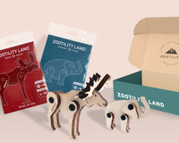 DIY Wooden Art Building Sets