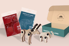 DIY Wooden Art Building Sets