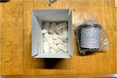 1 Candle Subscription packaging. Lid and Vessel are wrapped separately for safest shipping. Any damaged vessels will be replaced.