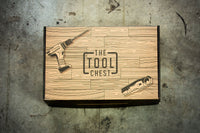 A closed Standard Tool subscription box.