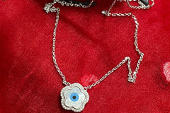 Pure silver jeweler necklace