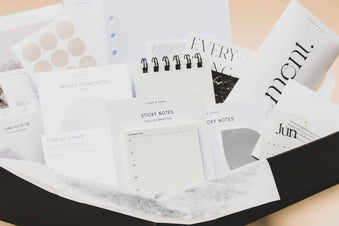 The Planning + Stationery Box by Cloth & Paper