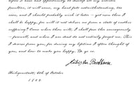 Since all letters are transcribed into English, we aren't often sending originals, but we do try to include original signatures