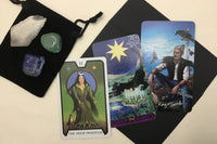 Tarot and Crystal Combo: Random Draw of 3 cards and 3 crystals (3rd week)