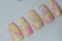 Luxury Fun Designed press on nails 2 sets per month