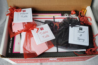 Getting Lucky box is all about connecting through flirting, foreplay,  A fun date out with some competition leading up to a fun night in.
